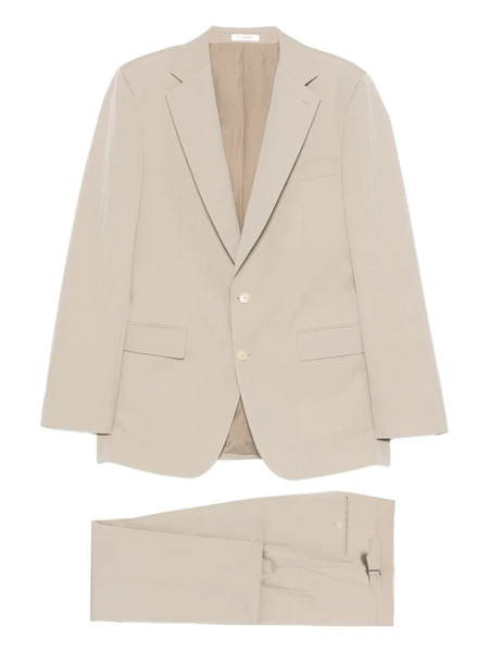  Fursac Buttoned Single-breasted Suit - Neutrals 