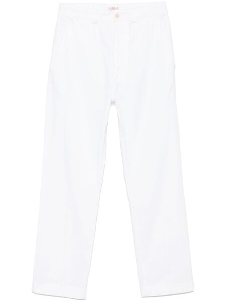  Fursac Cotton Twill Chinos - White 
