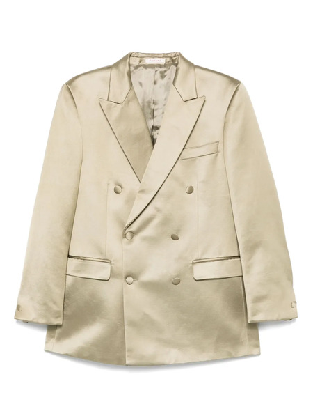  Fursac Double-breasted Blazer - Yellow 