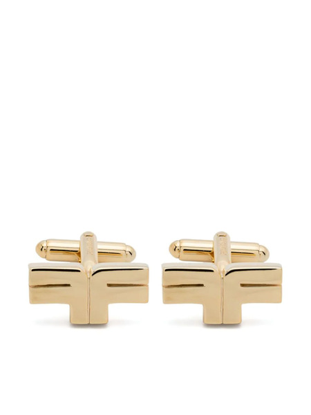  Fursac Logo-plaque Cufflinks - Gold 