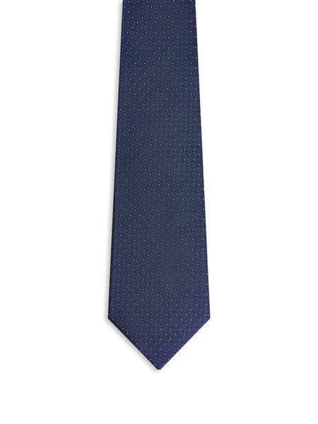  Fursac Micro-pattern Tie - Blue 
