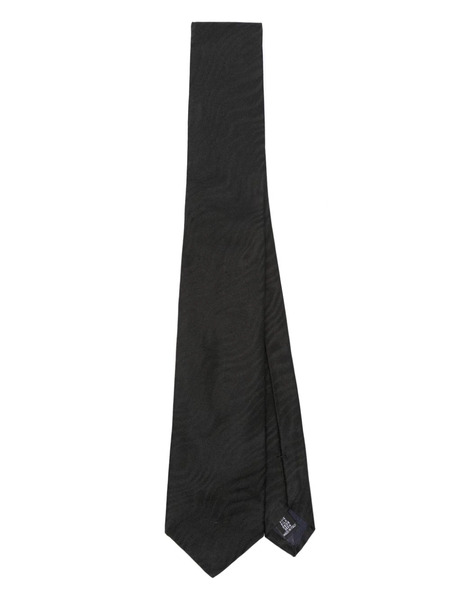  Fursac Patterned-jacquard Silk Tie - Black 