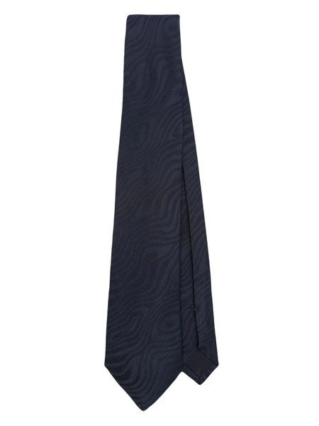  Fursac Patterned-jacquard Silk Tie - Blue 