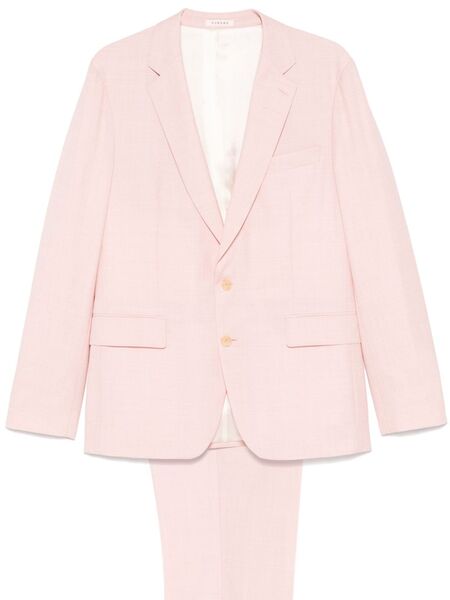  Fursac Patterned-jacquard Suit - Pink 