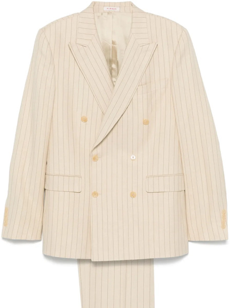  Fursac Pinstripe Suit - Neutrals 