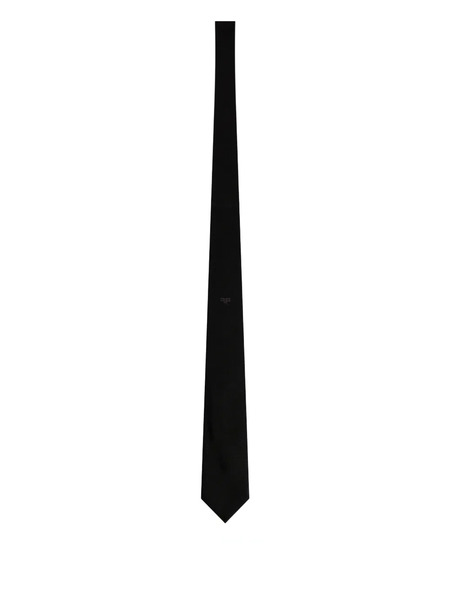  Fursac Silk Tie - Black 