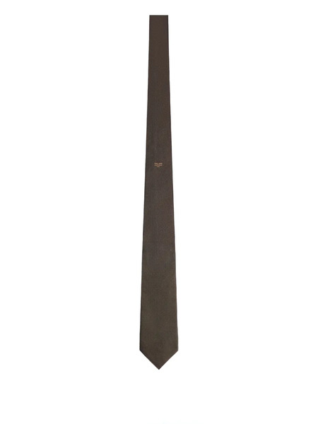  Fursac Silk Tie - Brown 