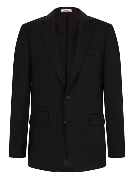  Fursac Single-breasted Notched-lapel Suit - Black 