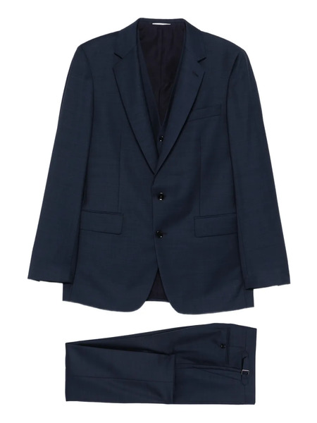  Fursac Single-breasted Notched-lapel Suit - Blue 