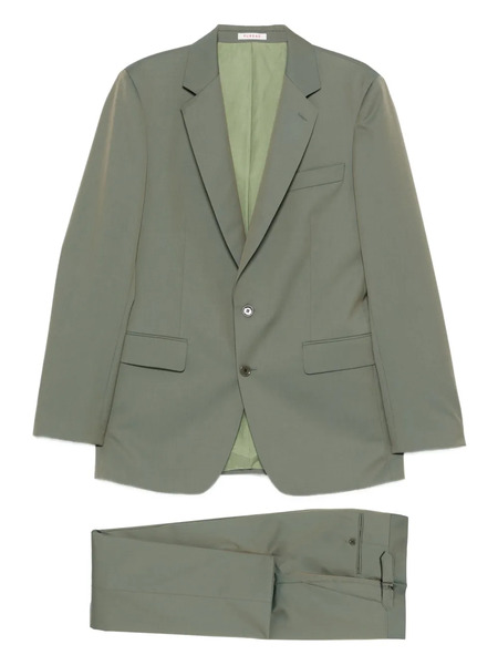  Fursac Single-breasted Notched-lapel Suit - Green 