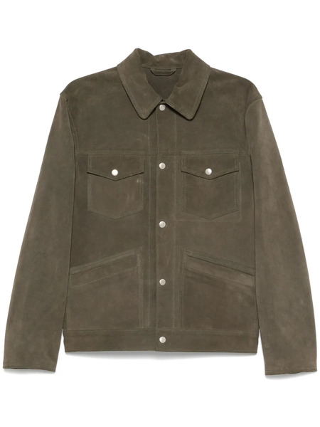  Fursac Suede Jacket - Green 
