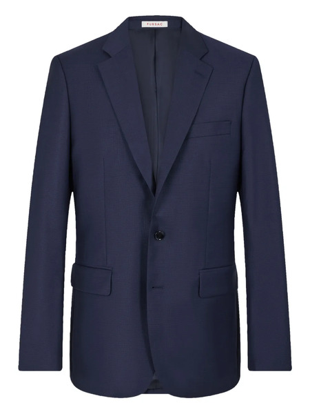  Fursac Two-button Wool Blazer - Blue 