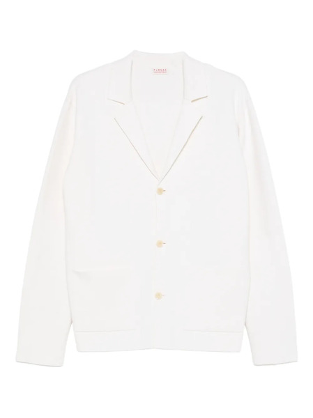  Fursac V-neck Button-front Cardigan - Neutrals 