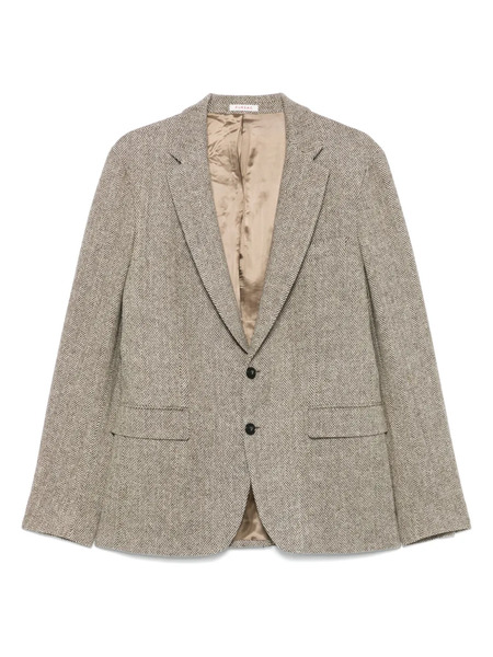  Fursac Virgin Wool Single-breasted Blazer - Brown 