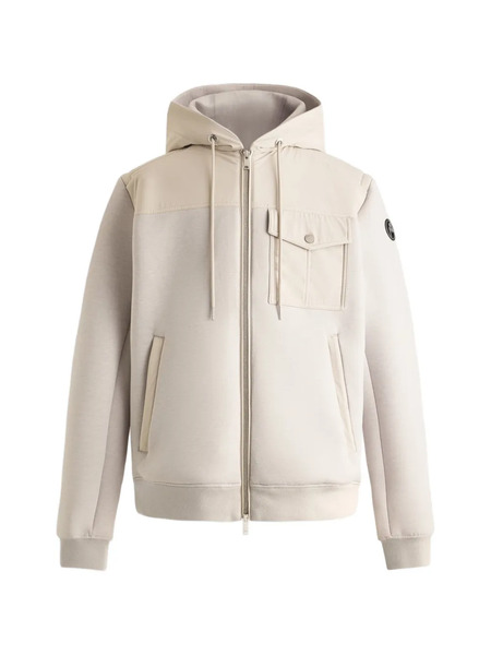  Fusalp Cimarag Zip-up Hooded Bomber Jacket - Neutrals 