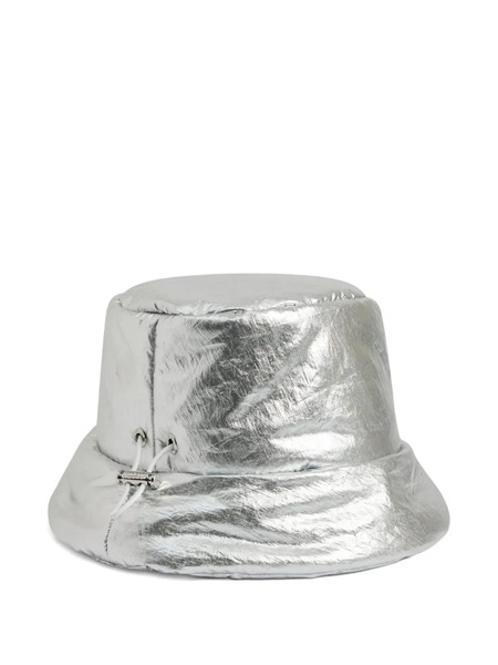  Fusalp Crinkled-effect Bucket Hat - Silver 
