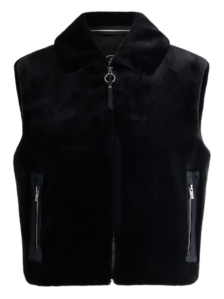  Fusalp Fur-collar Zip-front Bomber Jacket - Black 