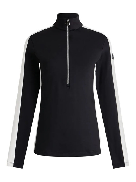  Fusalp Half-zip Panelled Ski Top - Black 