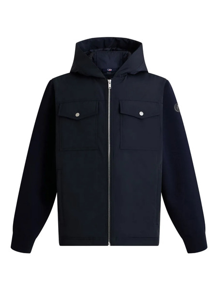  Fusalp Hooded Bomber Jacket - Blue 
