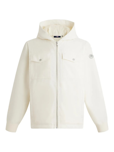  Fusalp Hooded Flap-pocket Jacket - White 