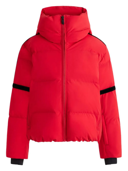  Fusalp Hooded Padded Coat - Red 