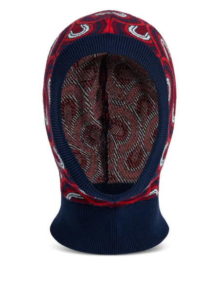  Fusalp Jacquard-knit Hat - Red 