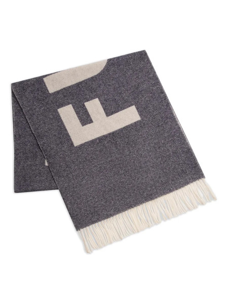  Fusalp Logo-jacquard Scarf - Blue 