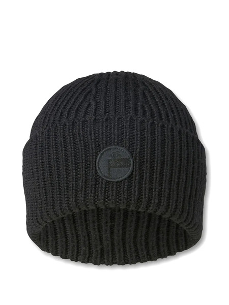 Fusalp Merino Wool Beanie Hat - Black 