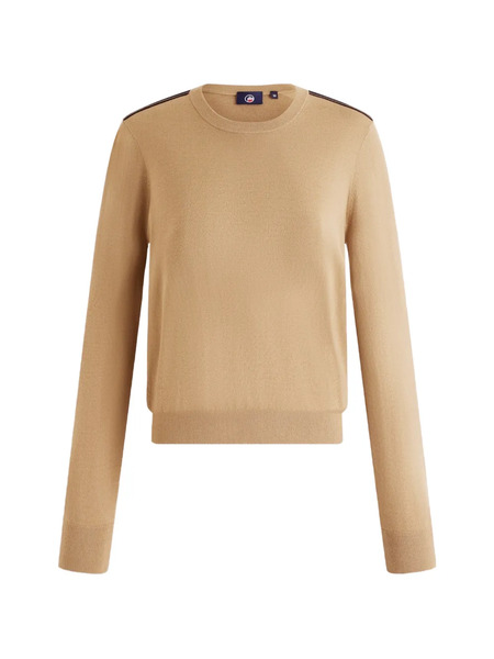  Fusalp Ottavia Strip-detail Sweater - Neutrals 