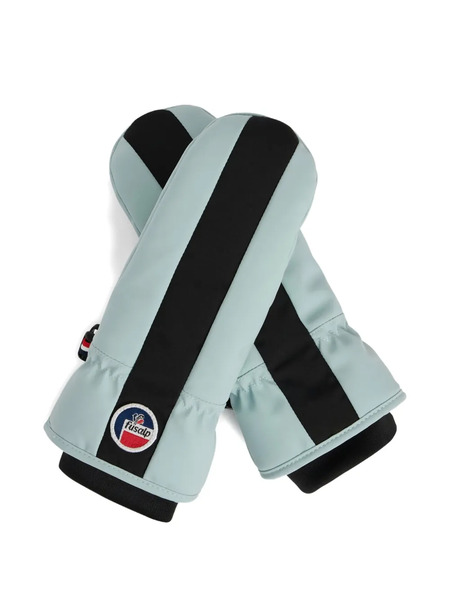  Fusalp Panelled Ski Mittens - Green 