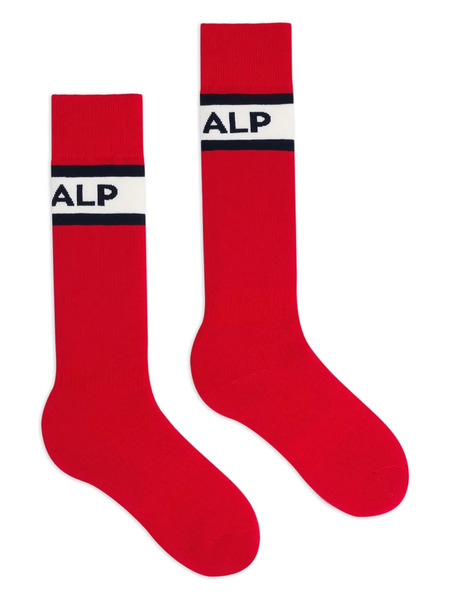  Fusalp Piste Pro Ski Socks - Red 