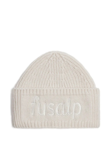  Fusalp Ribbed-knit Beanie - Neutrals 