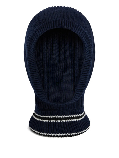  Fusalp Ribbed Wool Balaclava - Blue 