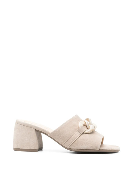  Gabor Chain-detail Mules - Neutrals 
