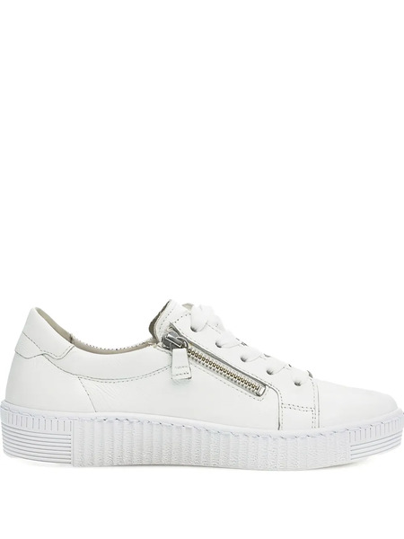  Gabor Leather Sneakers - White 