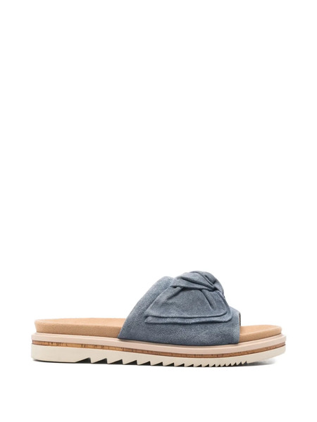  Gabor Suede Sandals - Blue 