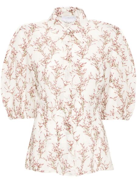  Gabriela Hearst Luhan Blouse - Neutrals 