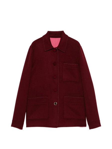  Gabriela Hearst Ulu Reversible Single-breaste Jacket - Red 