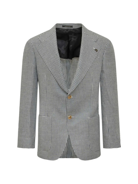 Gabriele Pasini Check Blazer - Grey 