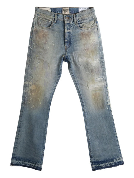  Gallery Dept. Distressed Frayed Jeans - Blue 