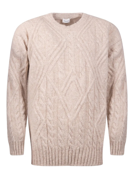  Gallia Crew Neck Knitted Sweater - Neutrals 