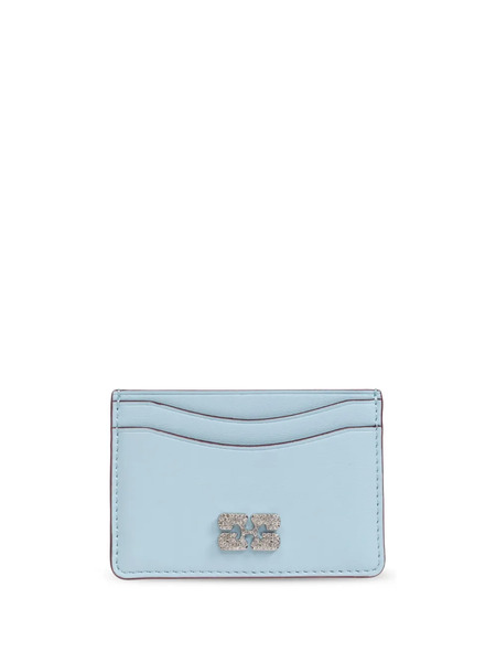  Ganni Bou Cardholder - Blue 