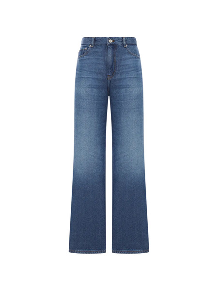  Ganni Cotton Jeans - Blue 