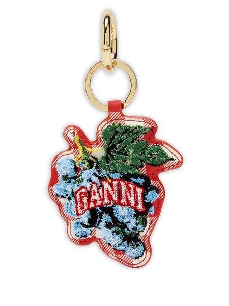  Ganni Grape Keyring - Red 