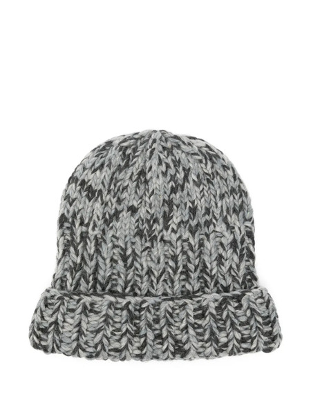  Ganni Knitted Hat - Grey 