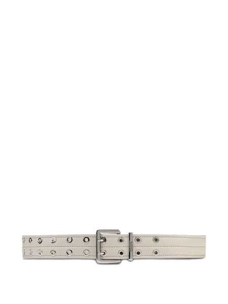  Ganni Leather Belt - Neutrals 