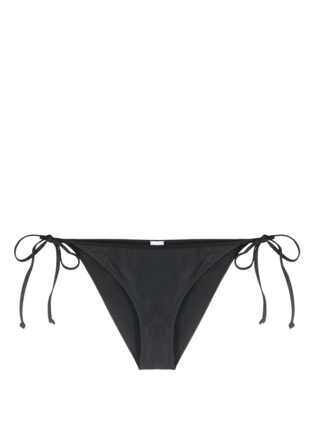  Ganni Logo-print Bikini Bottom - Black 