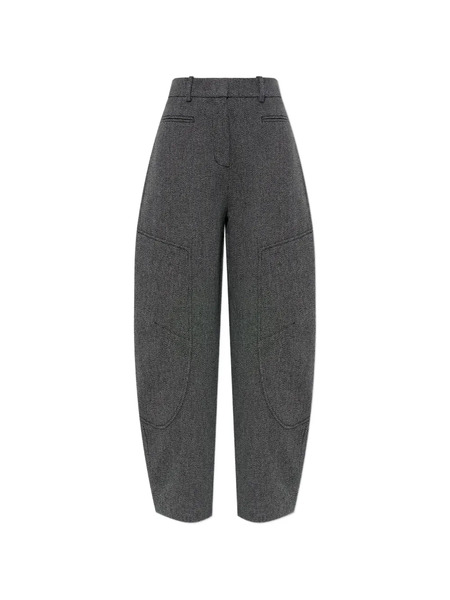  Ganni Pocket Trousers - Grey 