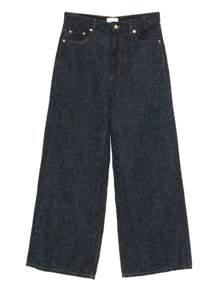  Ganni Textured Jeans - Blue 