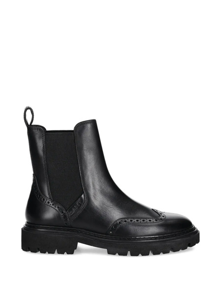  Gant Brogue-detail Pull-on Boots - Black 